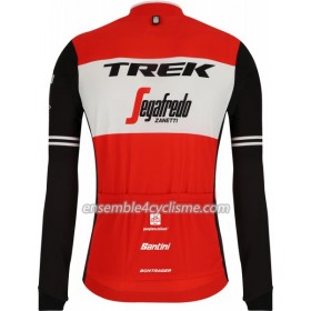 Maillot Cyclisme 2019 Trek-Segafredo Manches Longues N001